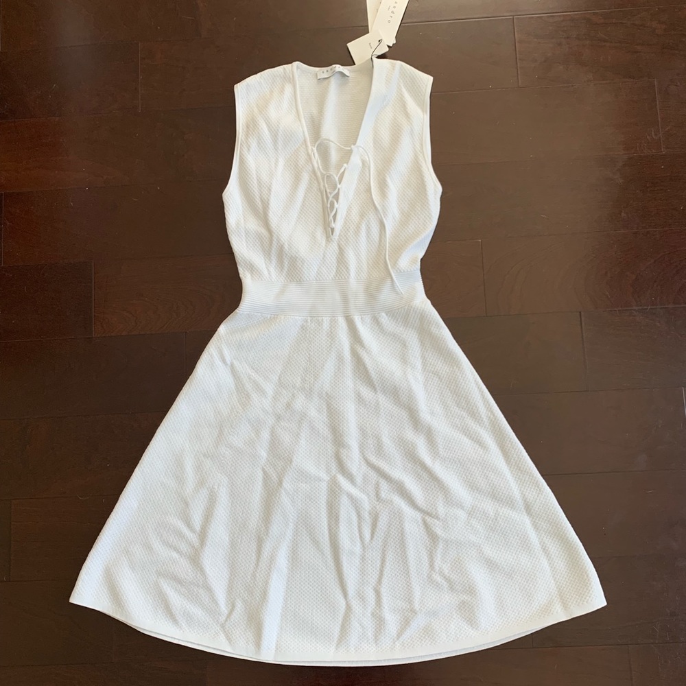New with tags Sandro white dress. Size 1